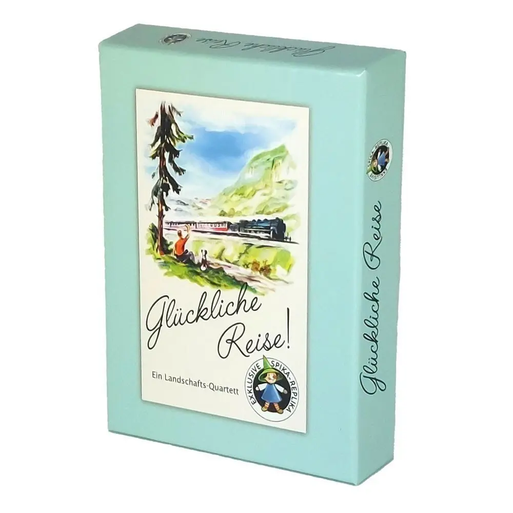 Cover: 4260537191091 | Quartett Glückliche Reise | Spiel | In Stülpdeckelschachtel | Deutsch