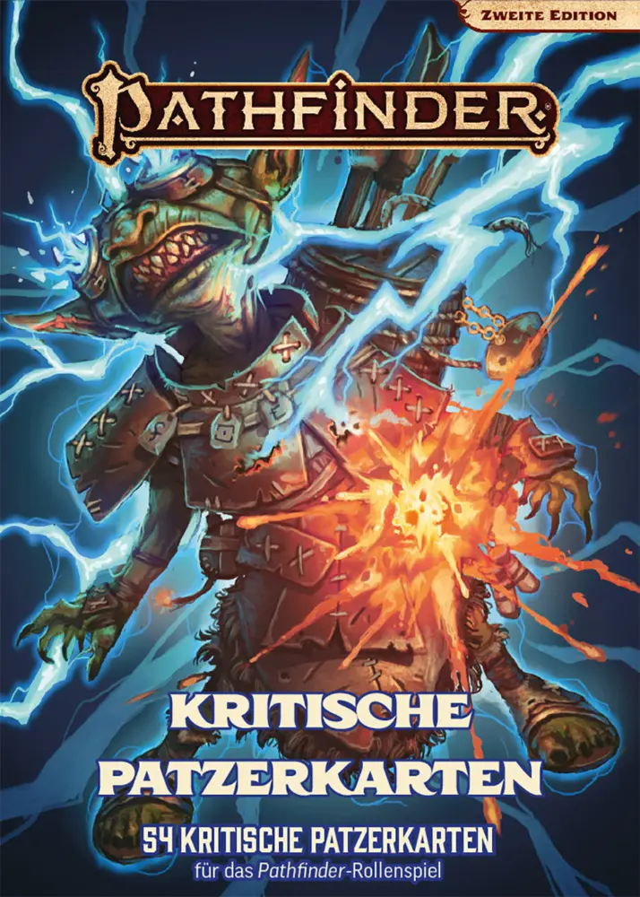 Cover: 4260630771091 | Pathfinder Chronicles, Zweite Edition, Kritische Patzerkarten | Box