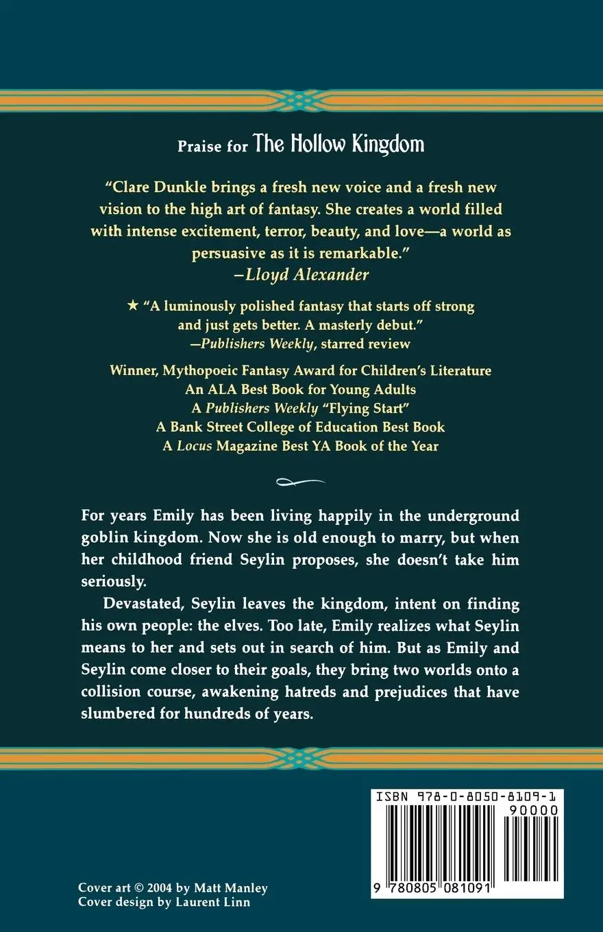 Rückseite: 9780805081091 | Hollow Kingdom Book II Close Kin | Clare B. Dunkle | Taschenbuch