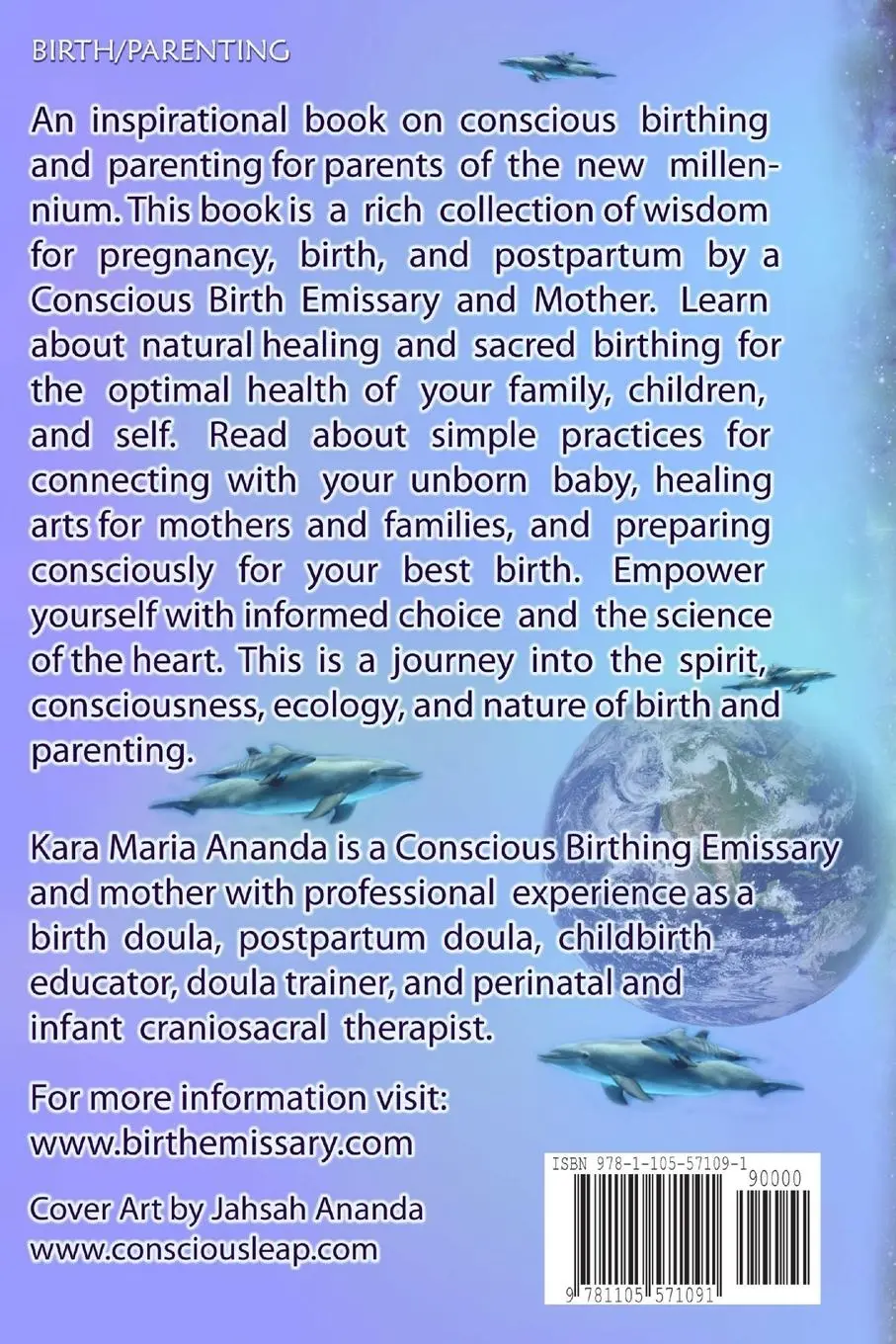 Rückseite: 9781105571091 | The Sacred Nature of Birth | Natural Wisdom for Conscious Birthing