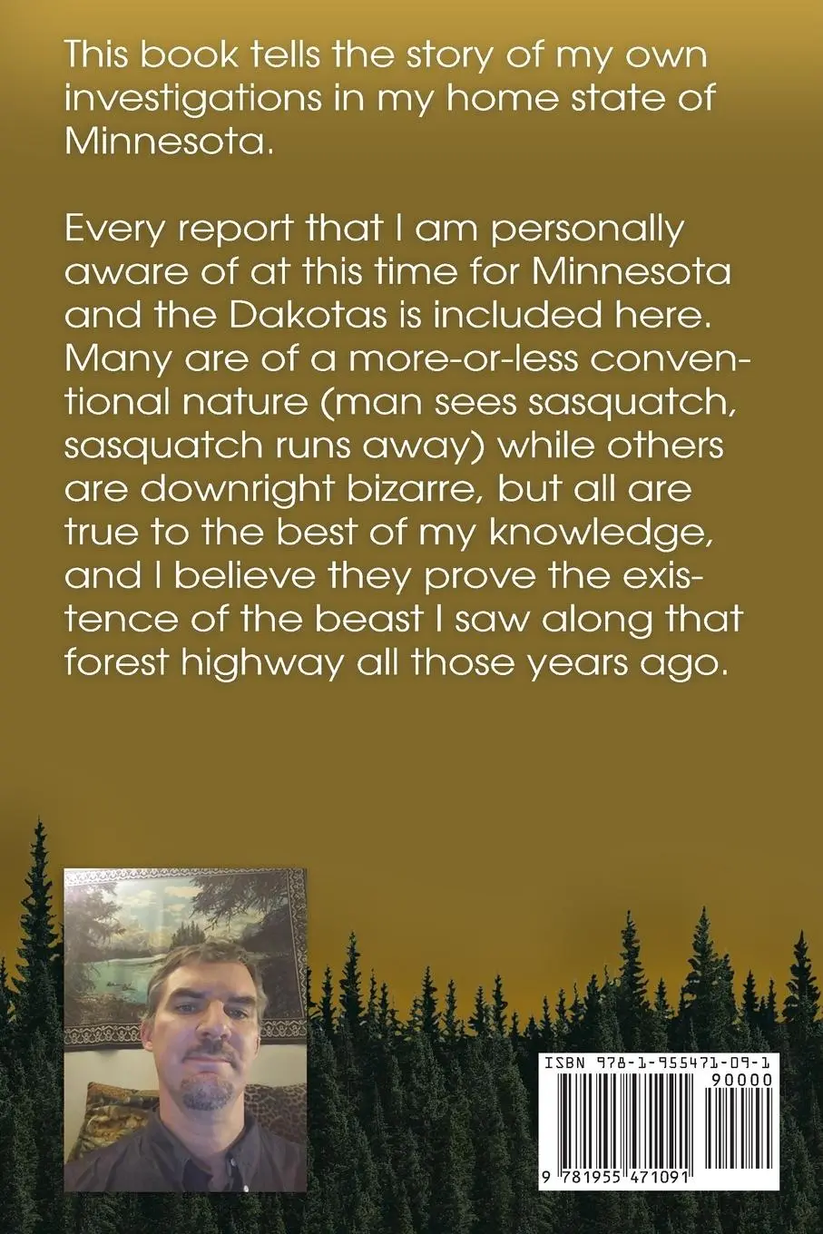 Rückseite: 9781955471091 | The Sasquatch in Minnesota | Mike Quast | Taschenbuch | Englisch