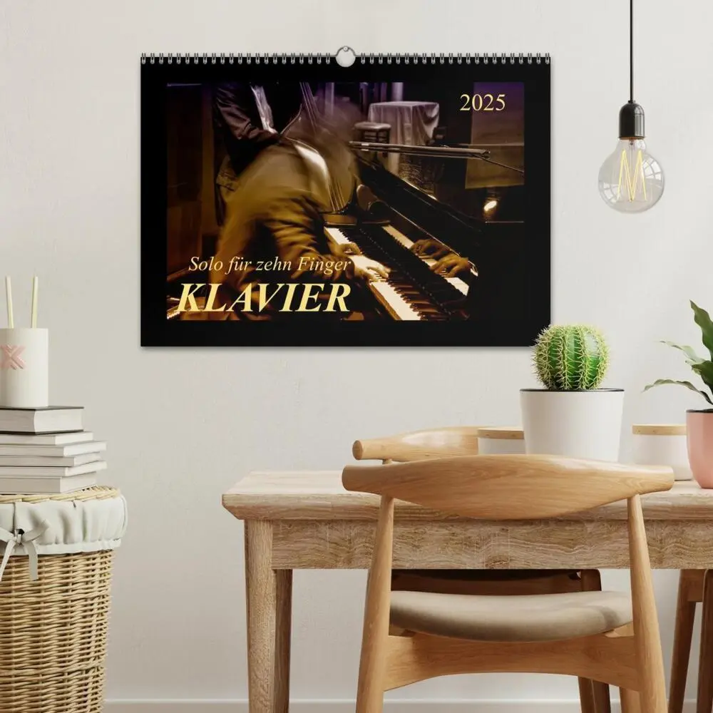 Bild: 9783435591091 | Klavier - Solo für zehn Finger (Wandkalender 2025 DIN A3 quer),...
