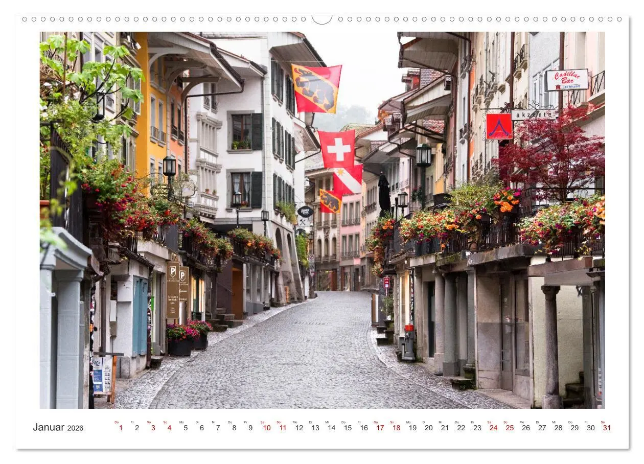 Bild: 9783457371091 | Malerisches Thun (hochwertiger Premium Wandkalender 2026 DIN A2...