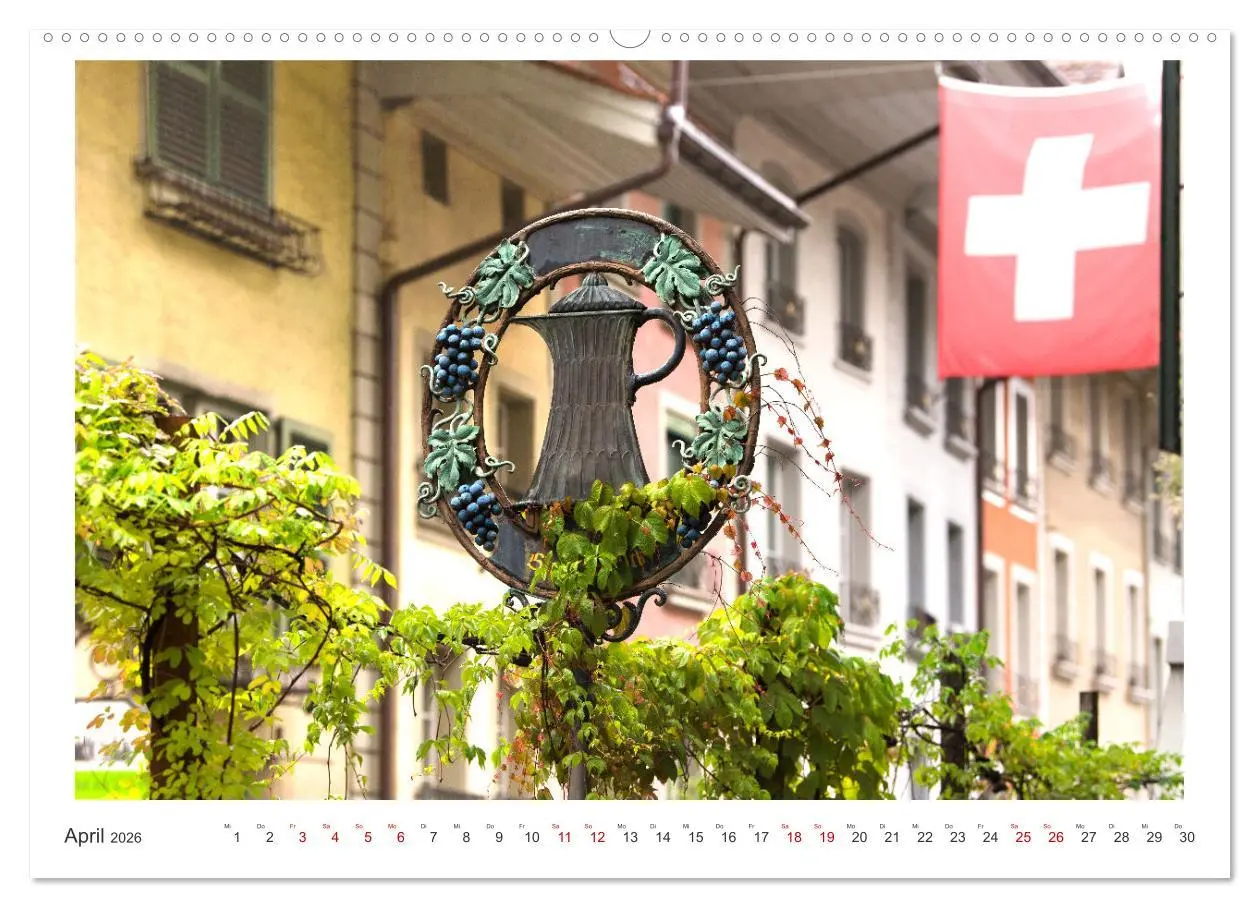 Bild: 9783457371091 | Malerisches Thun (hochwertiger Premium Wandkalender 2026 DIN A2...