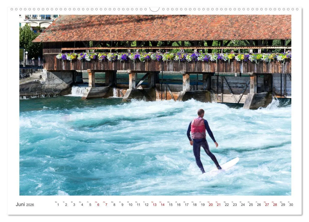 Bild: 9783457371091 | Malerisches Thun (hochwertiger Premium Wandkalender 2026 DIN A2...