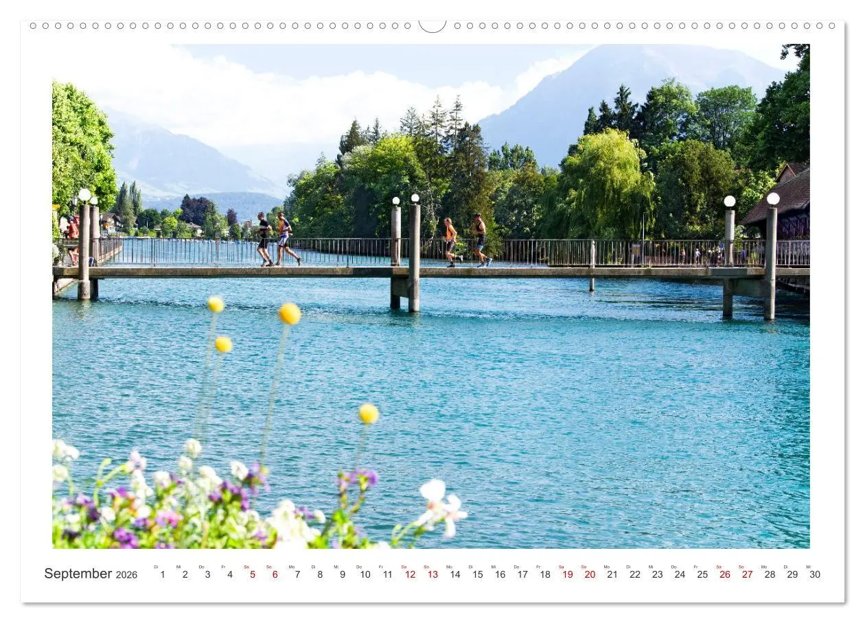 Bild: 9783457371091 | Malerisches Thun (hochwertiger Premium Wandkalender 2026 DIN A2...