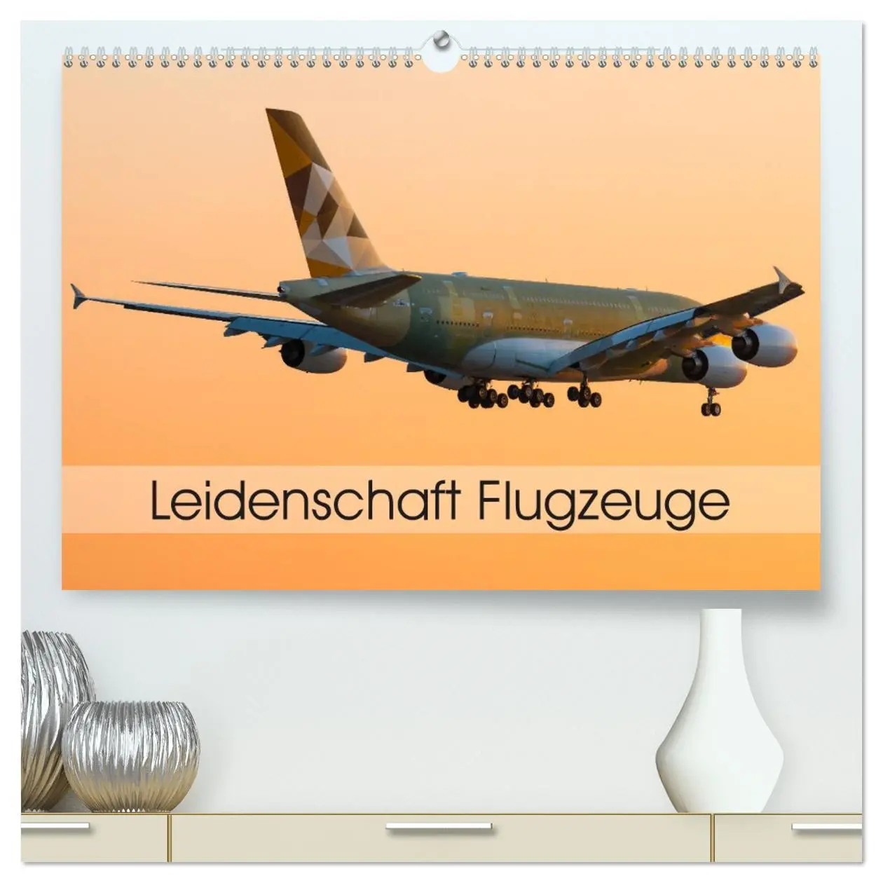 Cover: 9783457751091 | Leidenschaft Flugzeuge (hochwertiger Premium Wandkalender 2026 DIN...