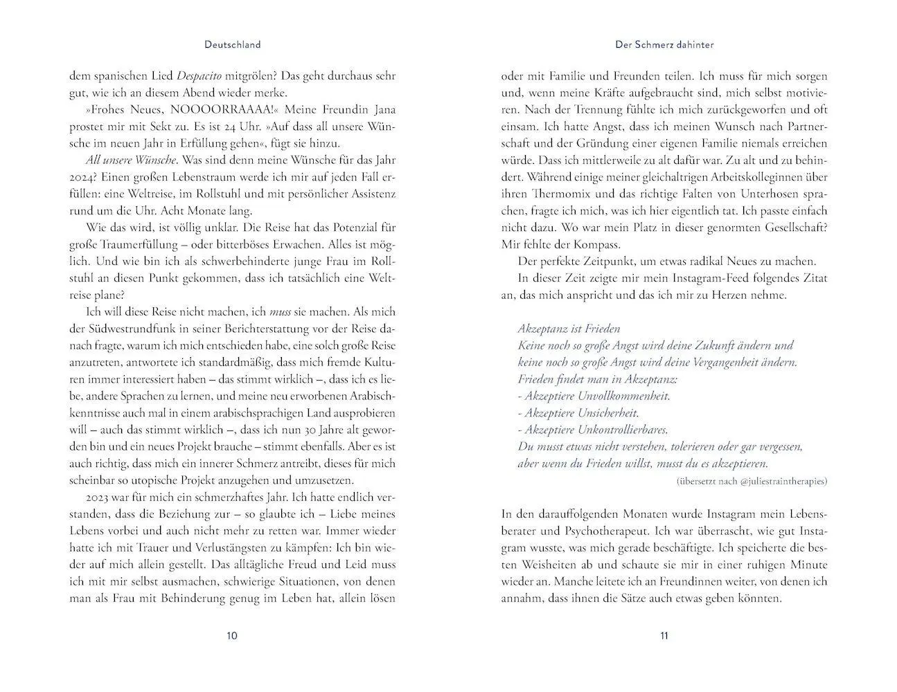 Bild: 9783989621091 | Im Rollstuhl um die Welt | Nora Welsch | Taschenbuch | 304 S. | 2026
