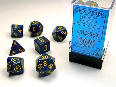 Cover: 601982021191 | Speckled® Polyhedral Twilight™ 7-Die Set | deutsch | Chessex