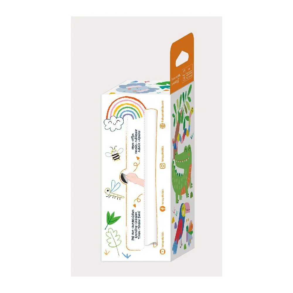Bild: 6920773331191 | HAKUYOKA - Mini Malrollenset Safari | 2024 | HAKUYOKA