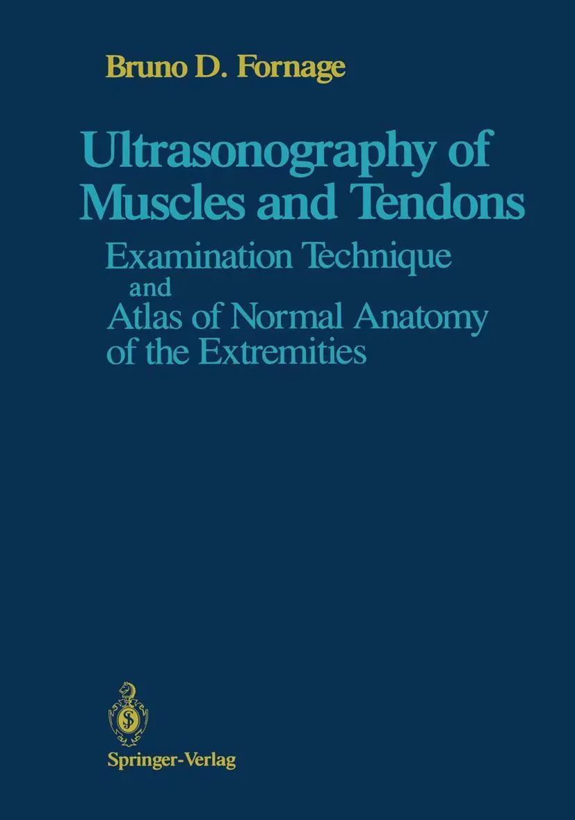 Cover: 9781461281191 | Ultrasonography of Muscles and Tendons | Bruno D. Fornage | Buch | ix