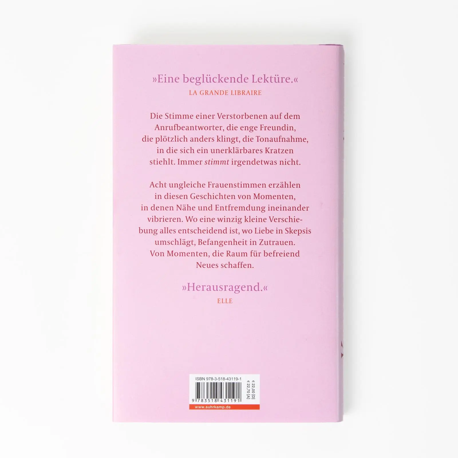 Rückseite: 9783518431191 | Kanus | Maylis De Kerangal | Buch | 168 S. | Deutsch | 2023