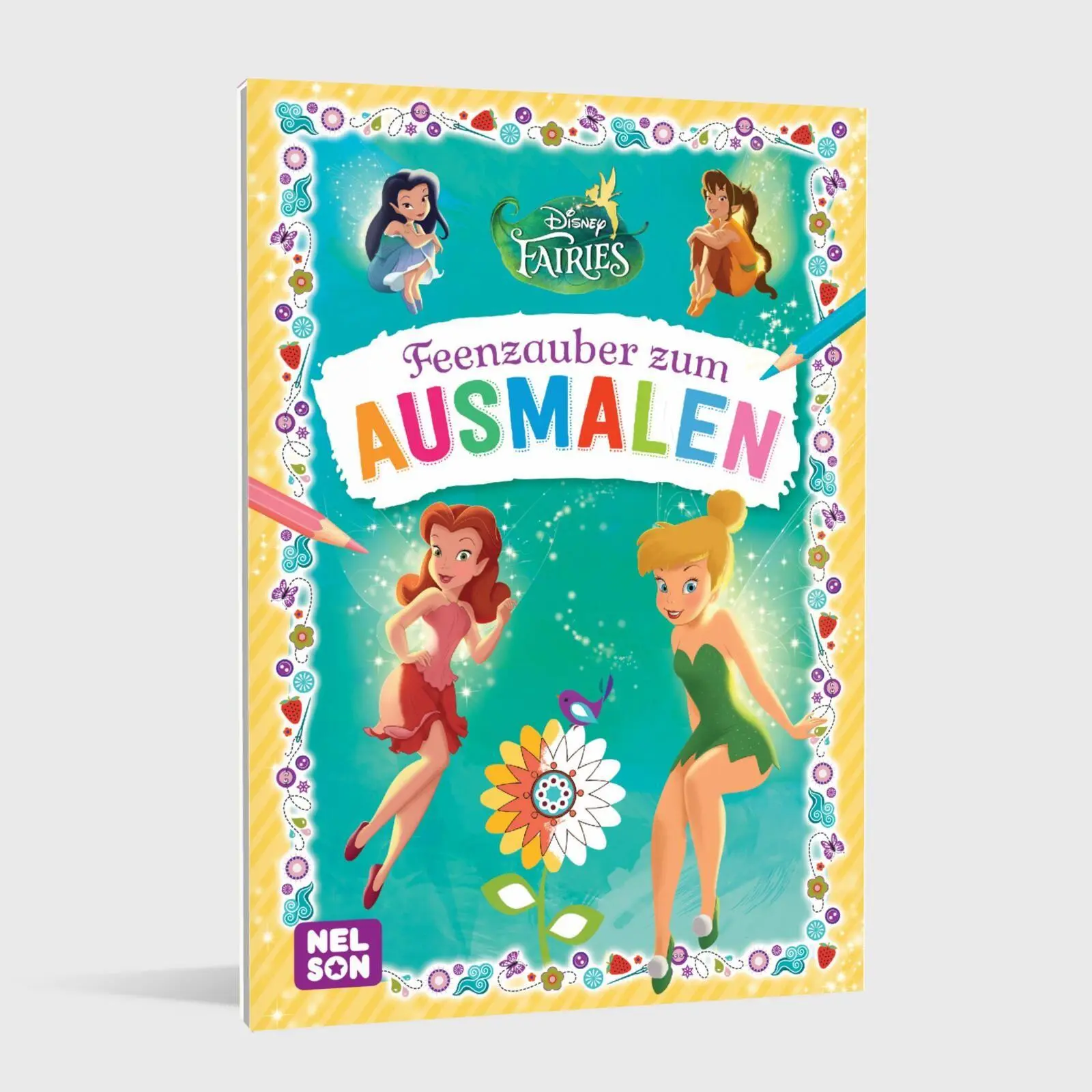 Bild: 9783845131191 | Disney Kreative Beschäftigung: Disney Fairies: Feenzauber zum Ausmalen