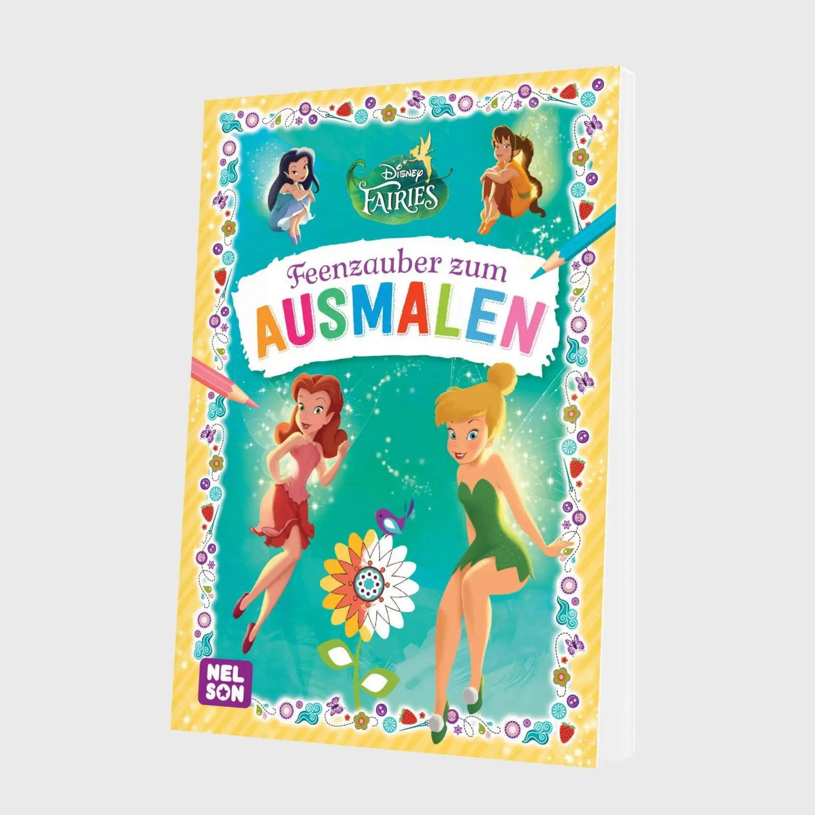 Bild: 9783845131191 | Disney Kreative Beschäftigung: Disney Fairies: Feenzauber zum Ausmalen