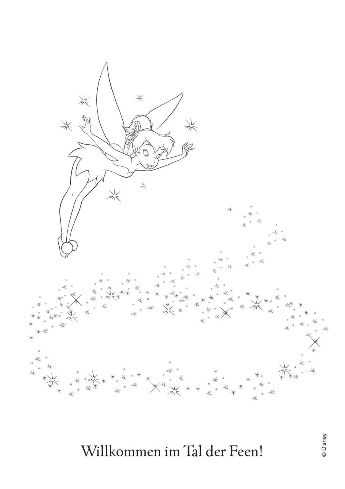 Bild: 9783845131191 | Disney Kreative Beschäftigung: Disney Fairies: Feenzauber zum Ausmalen