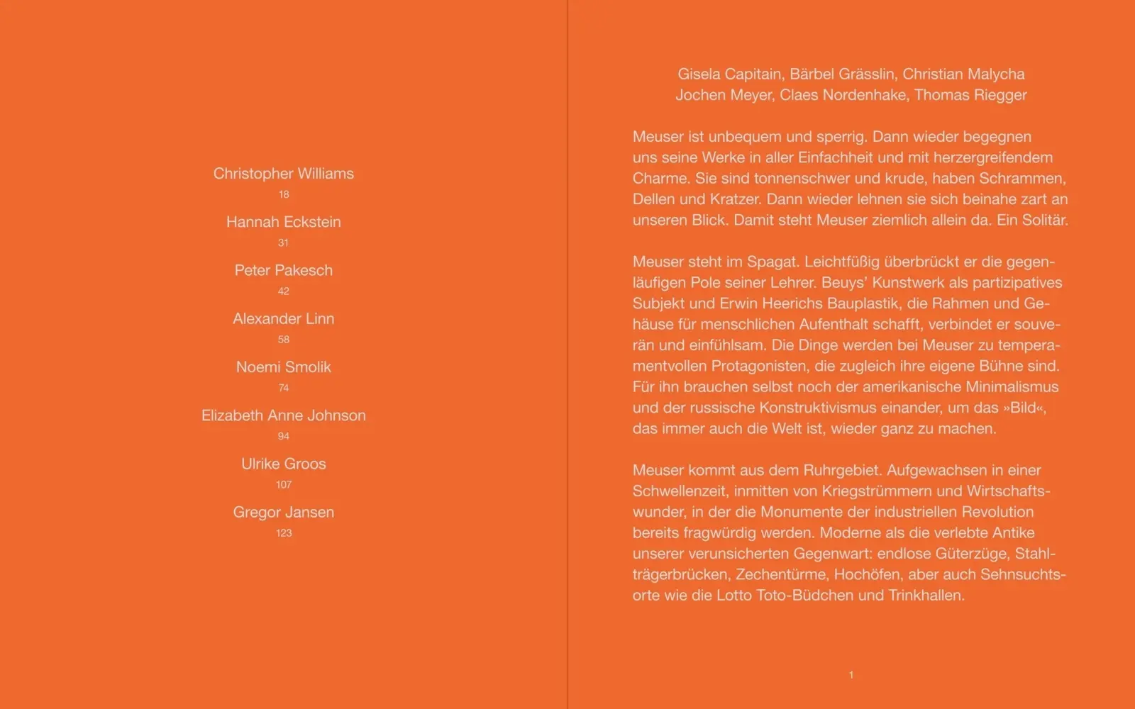 Bild: 9783969121191 | MEUSER. Werke 2012-2023 | Hannah Eckstein (u. a.) | Buch | 160 S.