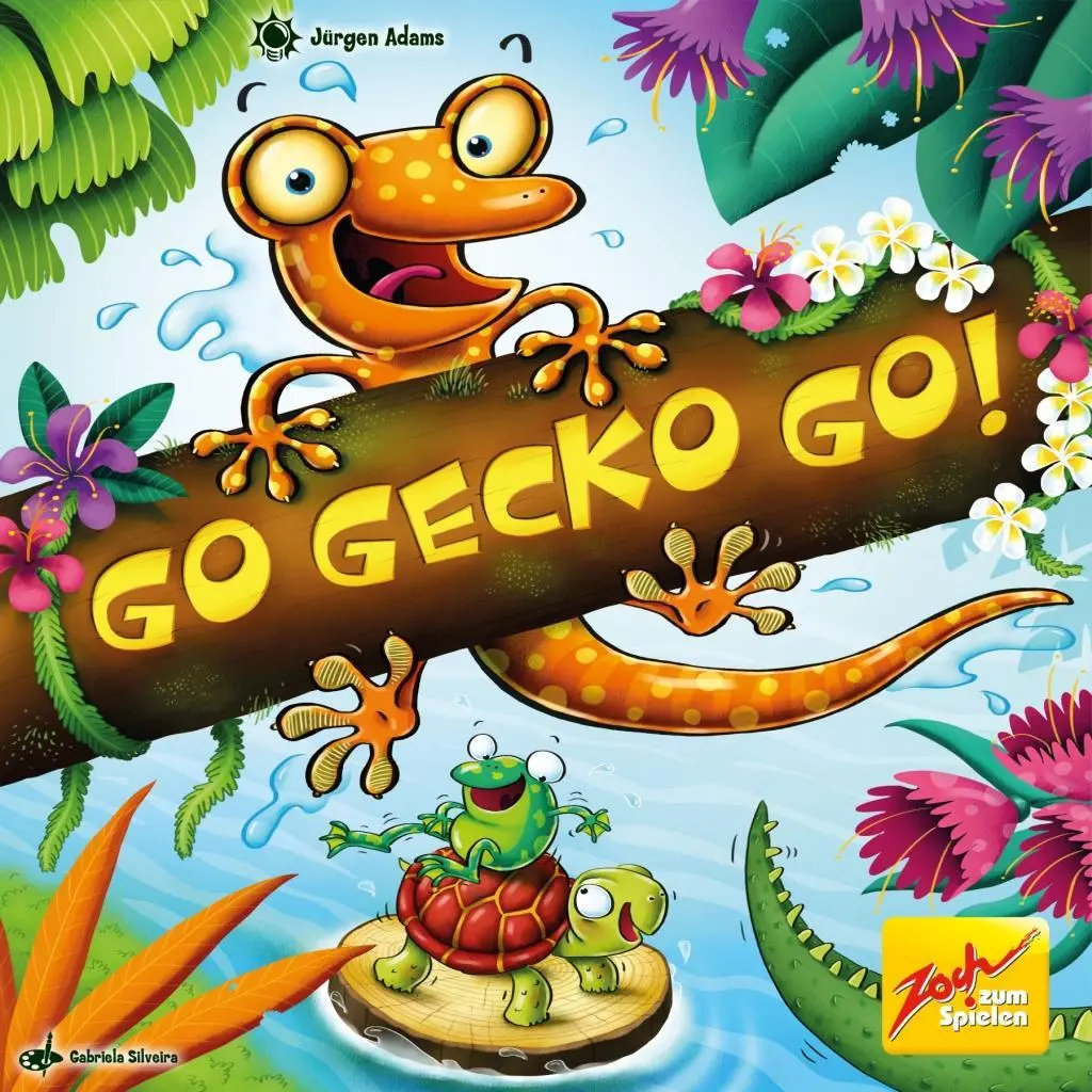 Cover: 4015682051291 | Go Gecko Go | Jürgen Adams | Spiel | 601105129 | Deutsch | 2019