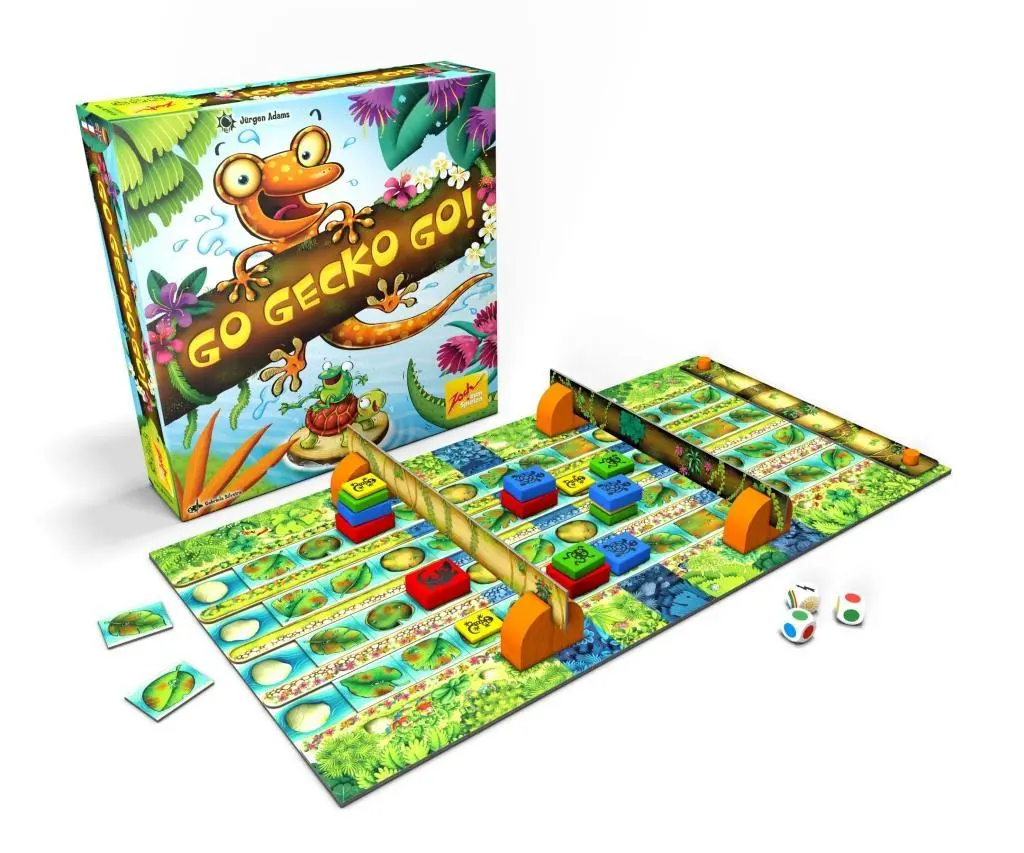 Bild: 4015682051291 | Go Gecko Go | Jürgen Adams | Spiel | 601105129 | Deutsch | 2019