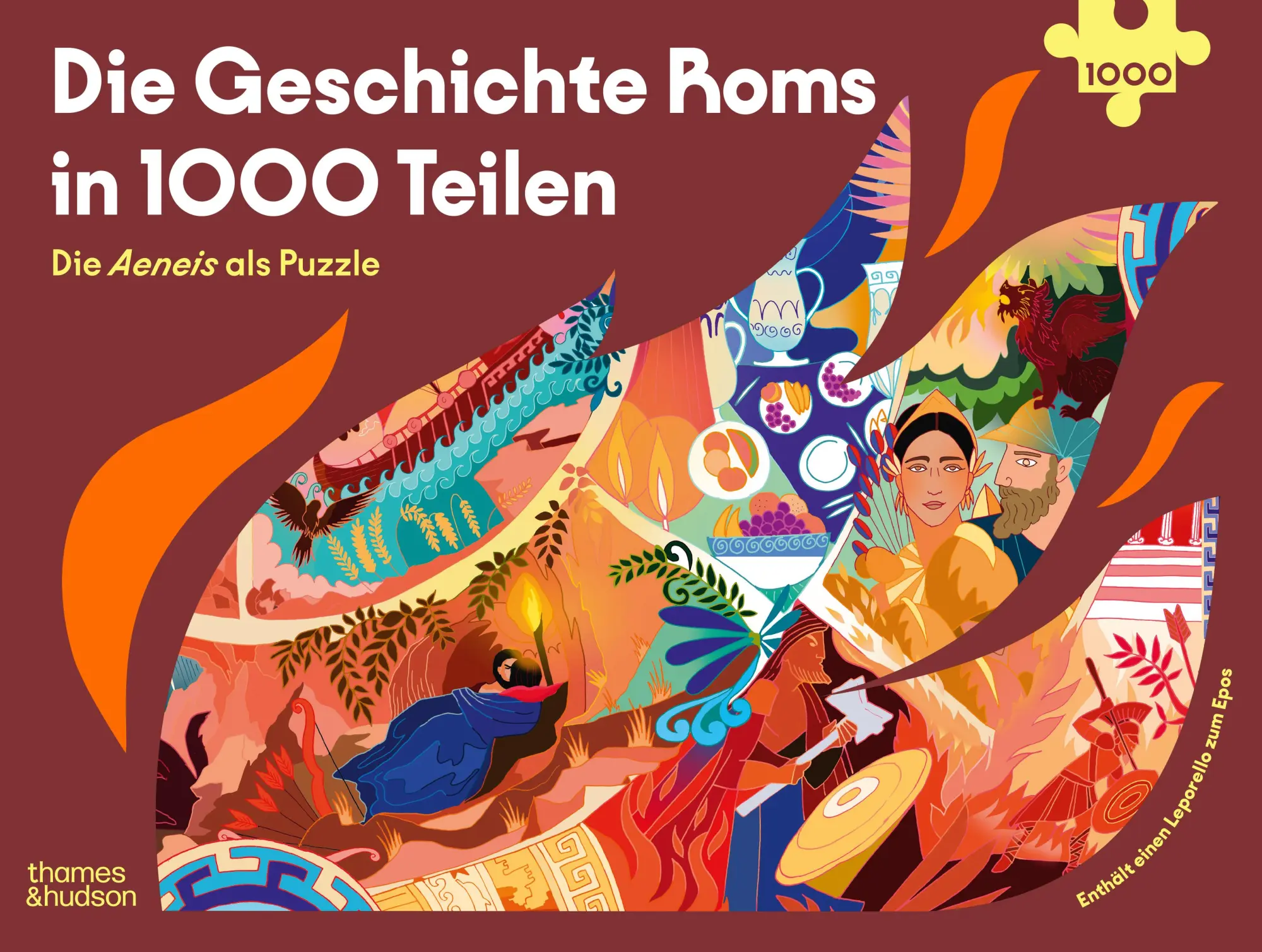 Cover: 9780500421291 | Die Geschichte Roms in 1000 Teilen | Daisy Dunn | Spiel | Deutsch