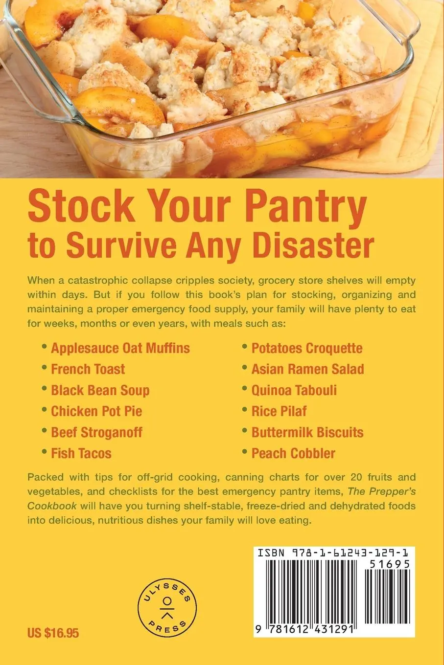 Rückseite: 9781612431291 | Prepper's Cookbook | Tess Pennington | Taschenbuch | Englisch | 2013