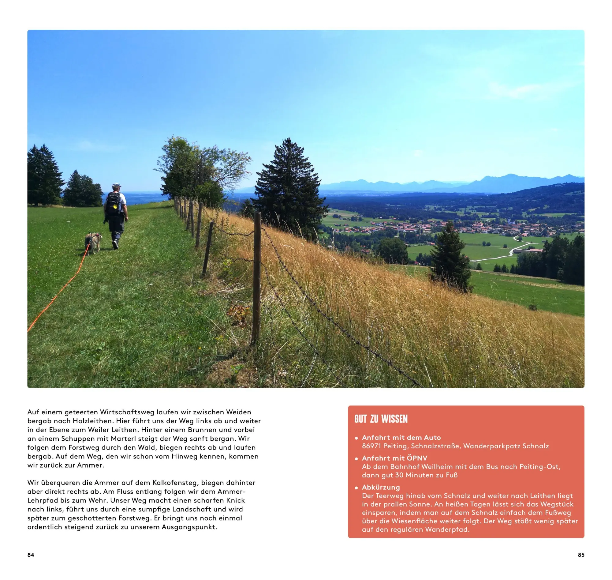 Bild: 9783039641291 | Hundewandern Südbayern | 45 Erlebnis-Touren für Zwei- und Vierbeiner