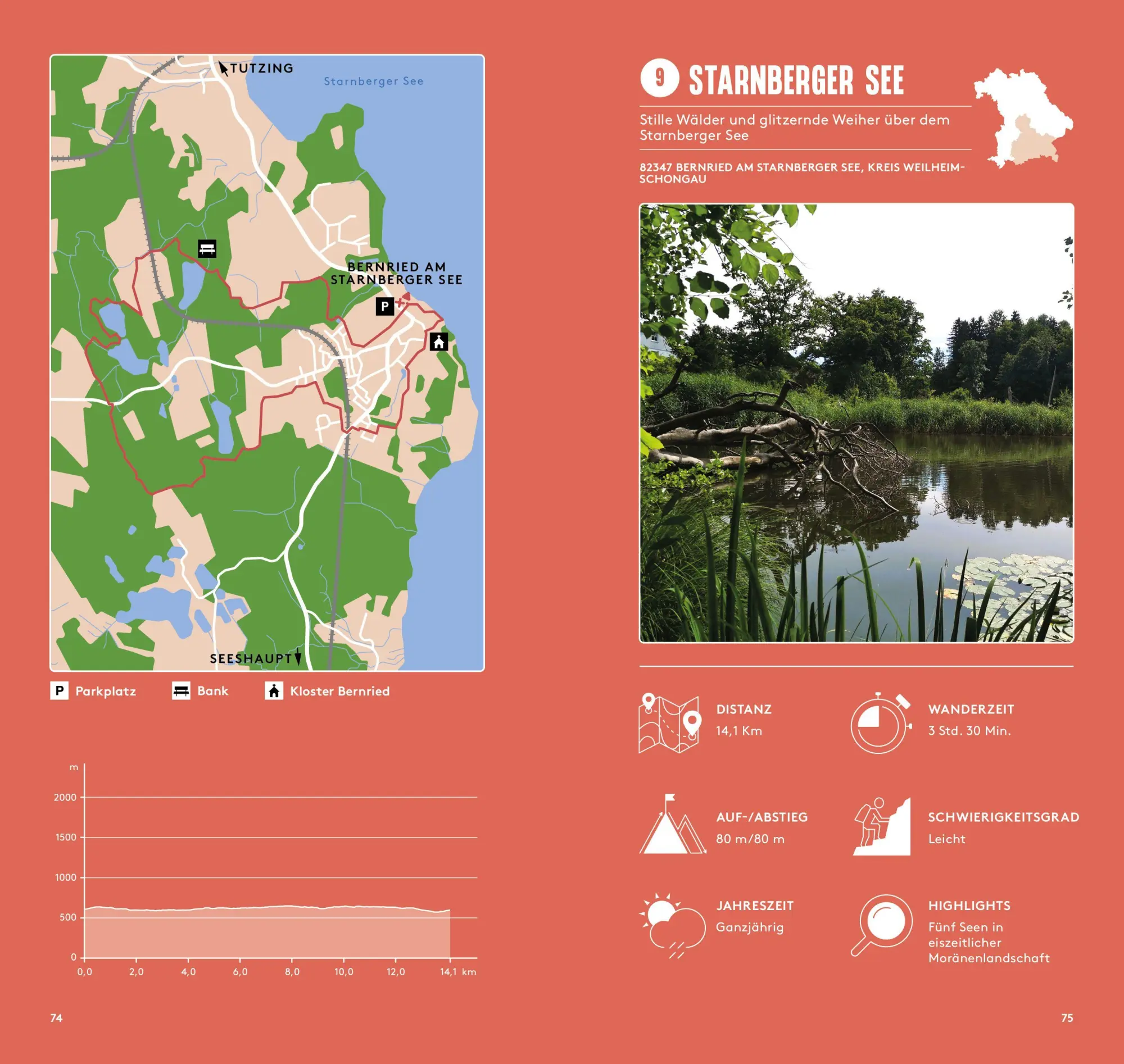 Bild: 9783039641291 | Hundewandern Südbayern | 45 Erlebnis-Touren für Zwei- und Vierbeiner