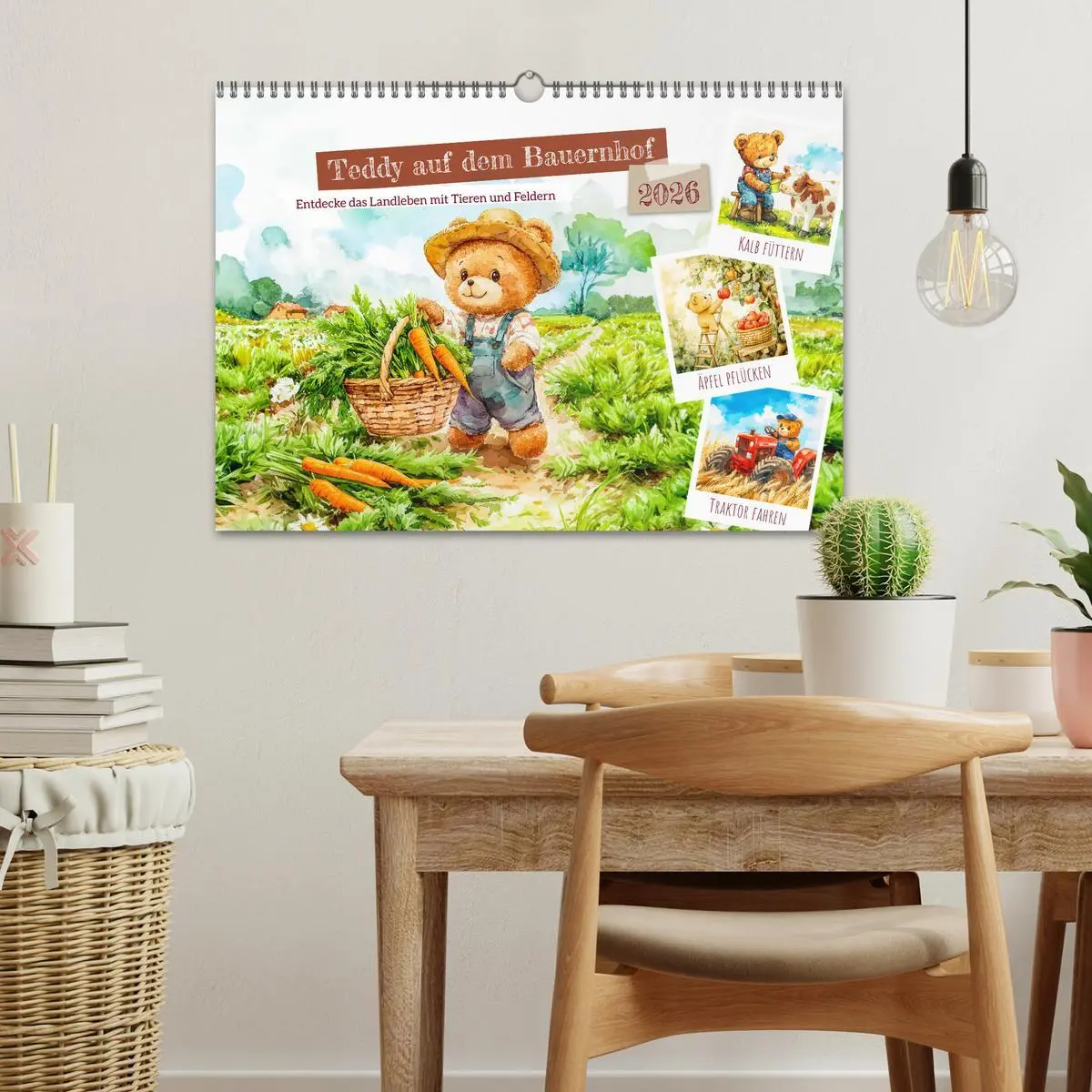 Bild: 9783457351291 | Teddy auf dem Bauernhof - Entdecke das Landleben mit Tieren und...