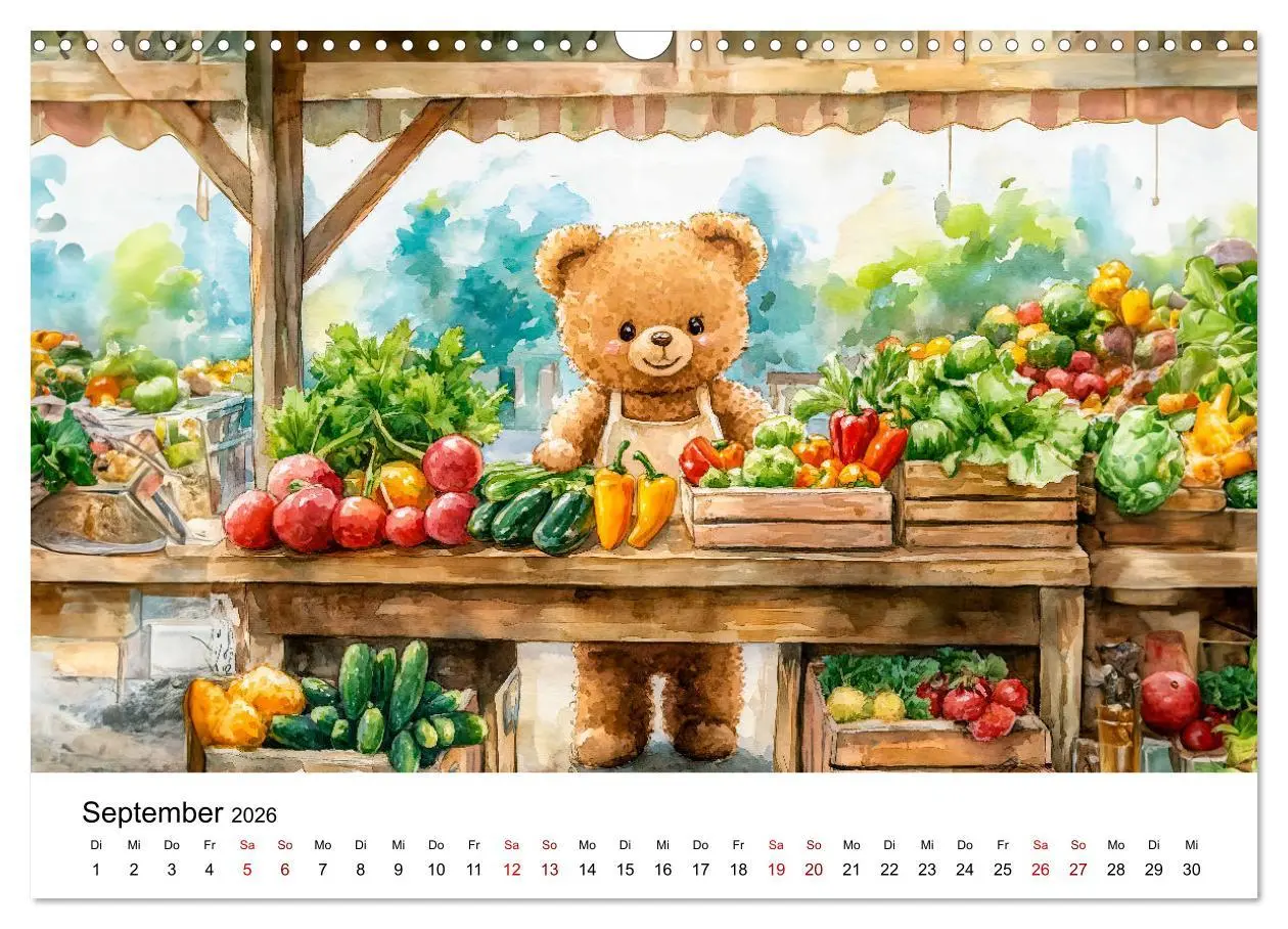 Bild: 9783457351291 | Teddy auf dem Bauernhof - Entdecke das Landleben mit Tieren und...