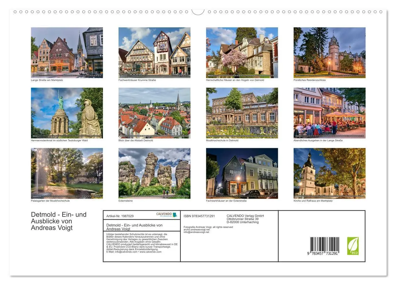 Bild: 9783457731291 | Detmold - Ein- und Ausblicke von Andreas Voigt (hochwertiger...