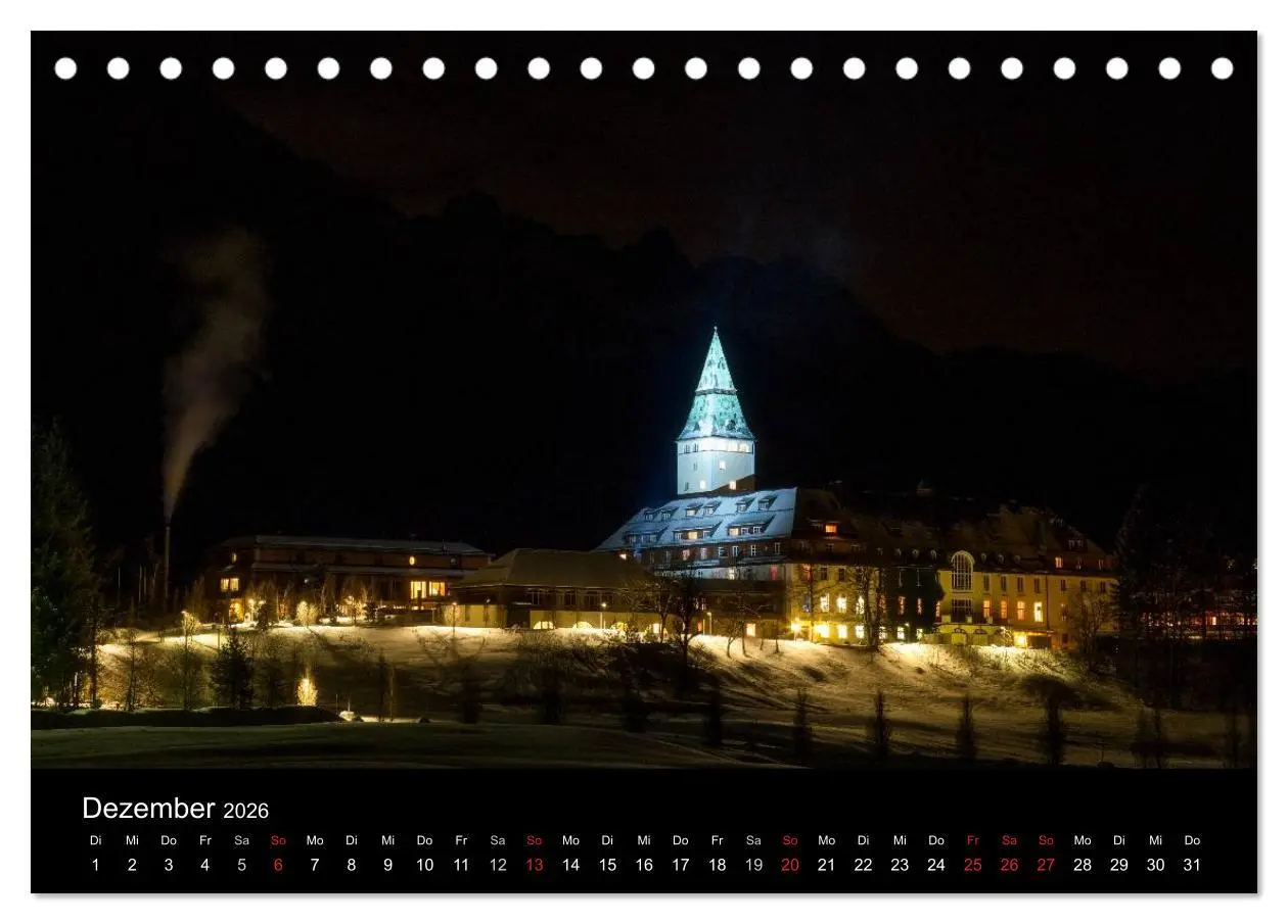 Bild: 9783516061291 | Bergblicke - Elmau (Tischkalender 2026 DIN A5 quer), CALVENDO...