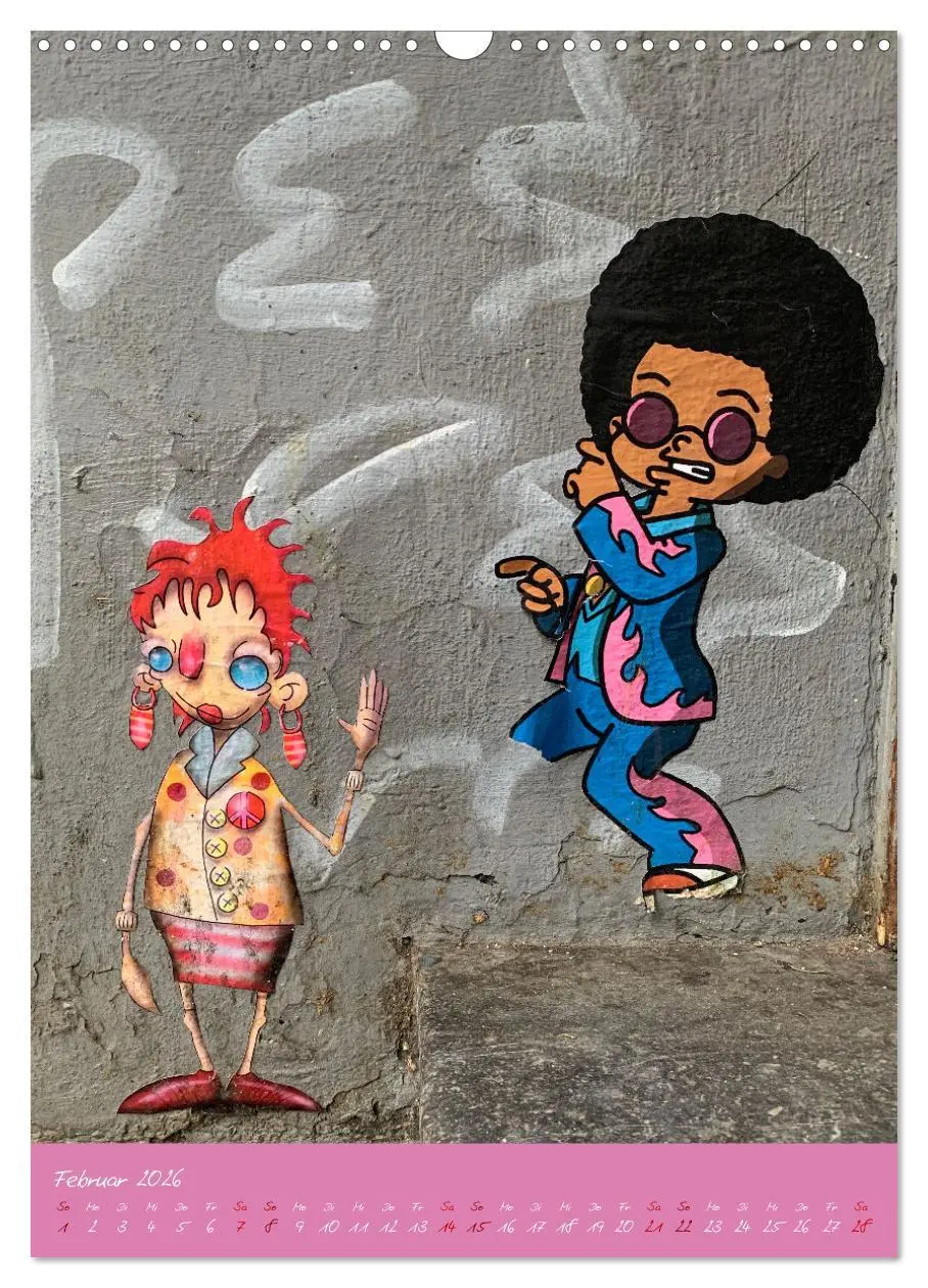 Bild: 9783516371291 | LOVE HAMBURG - STREET ART (Wandkalender 2026 DIN A3 hoch), CALVENDO...