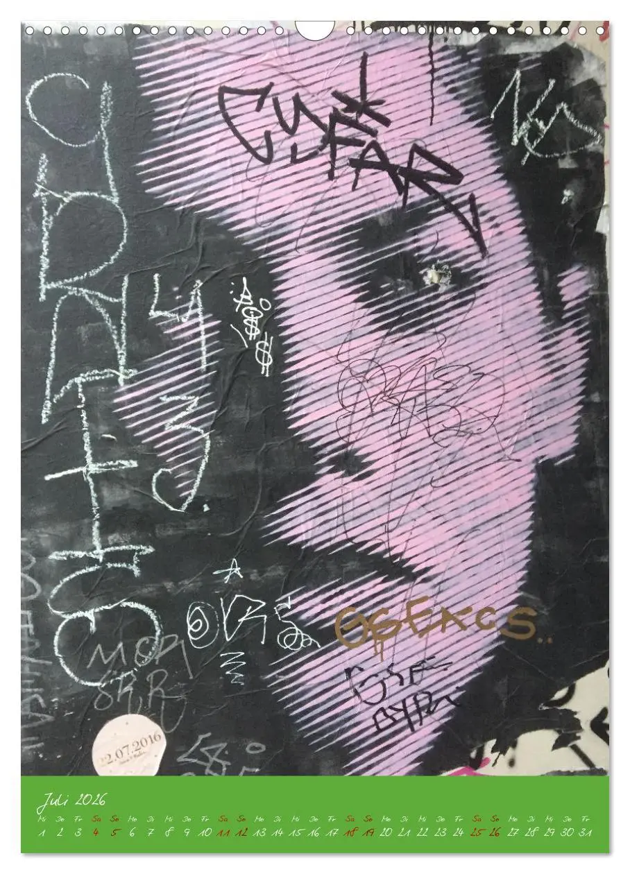 Bild: 9783516371291 | LOVE HAMBURG - STREET ART (Wandkalender 2026 DIN A3 hoch), CALVENDO...