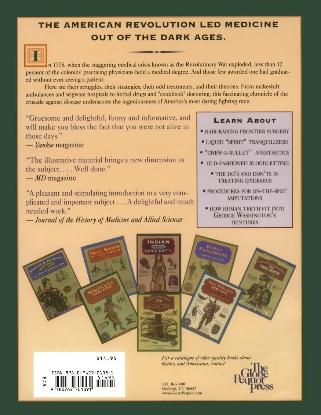 Rückseite: 9780762701391 | Revolutionary Medicine | C. Keith Wilbur | Taschenbuch | Englisch