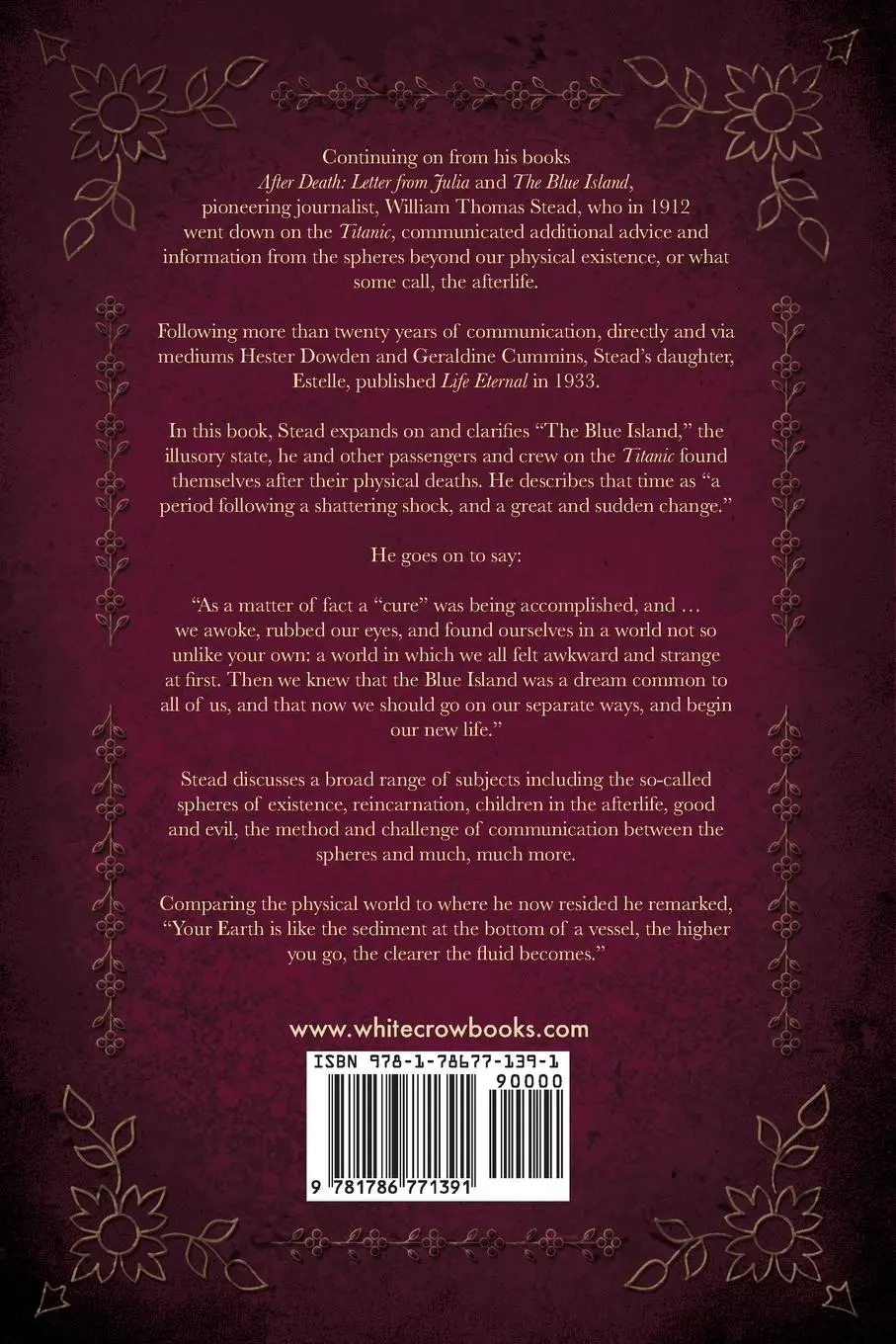 Rückseite: 9781786771391 | Life Eternal | William Thomas Stead | Taschenbuch | Englisch | 2020
