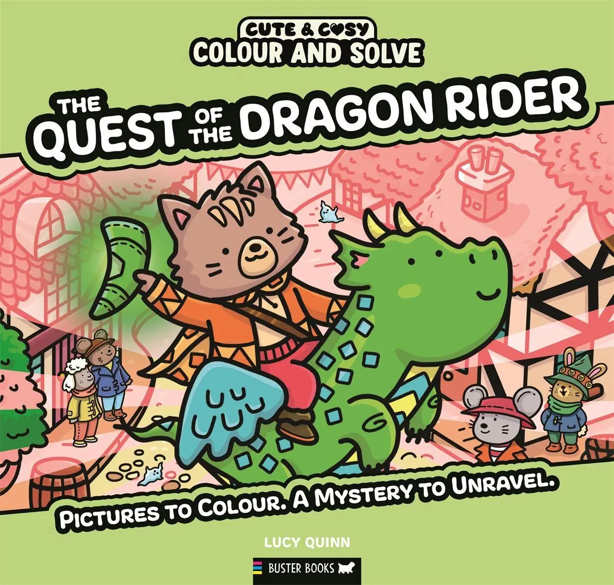 Cover: 9781837251391 | Colour and Solve: The Quest of the Dragon Rider | Lucy Quinn | Buch