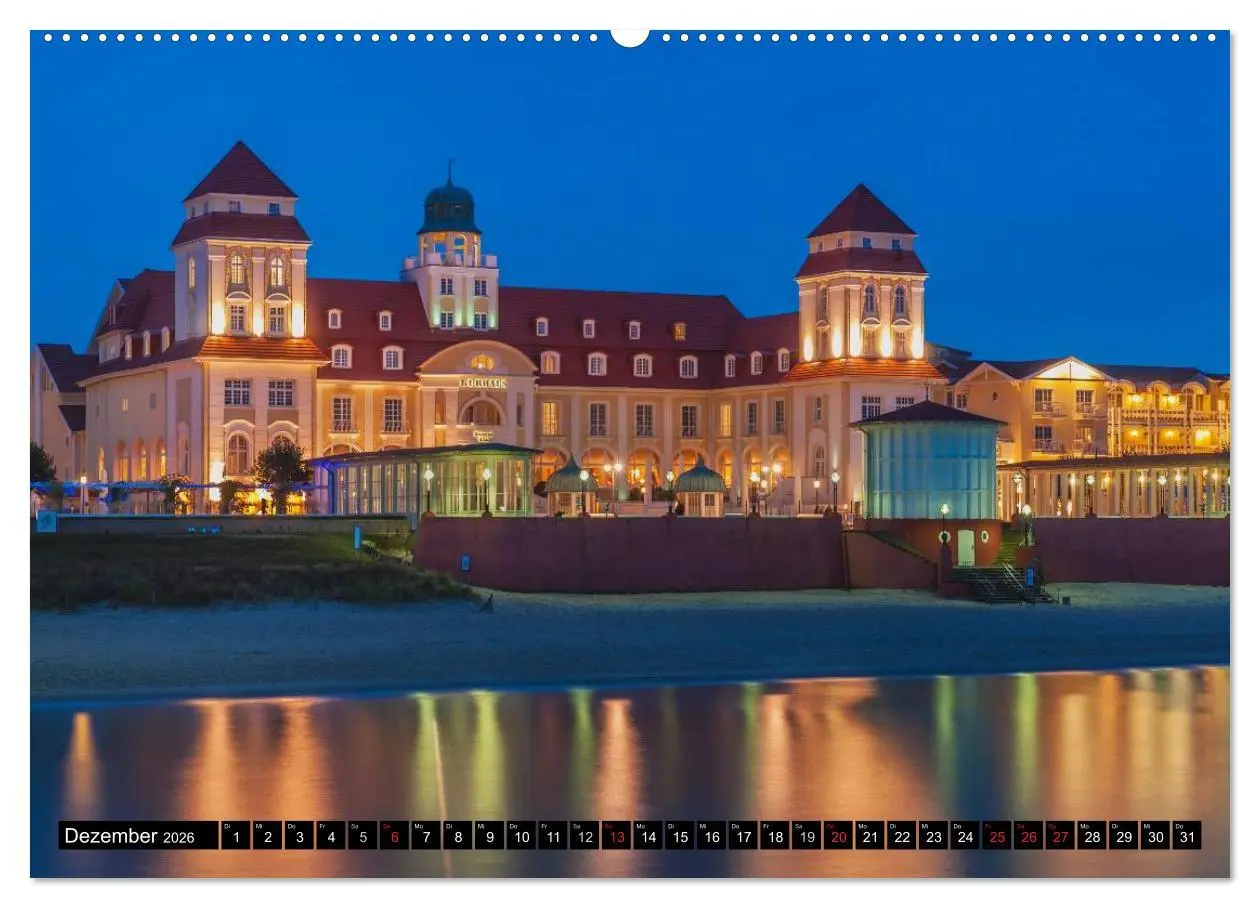 Bild: 9783457961391 | Ein Wochenende im Ostseebad Binz (Wandkalender 2026 DIN A2 quer),...