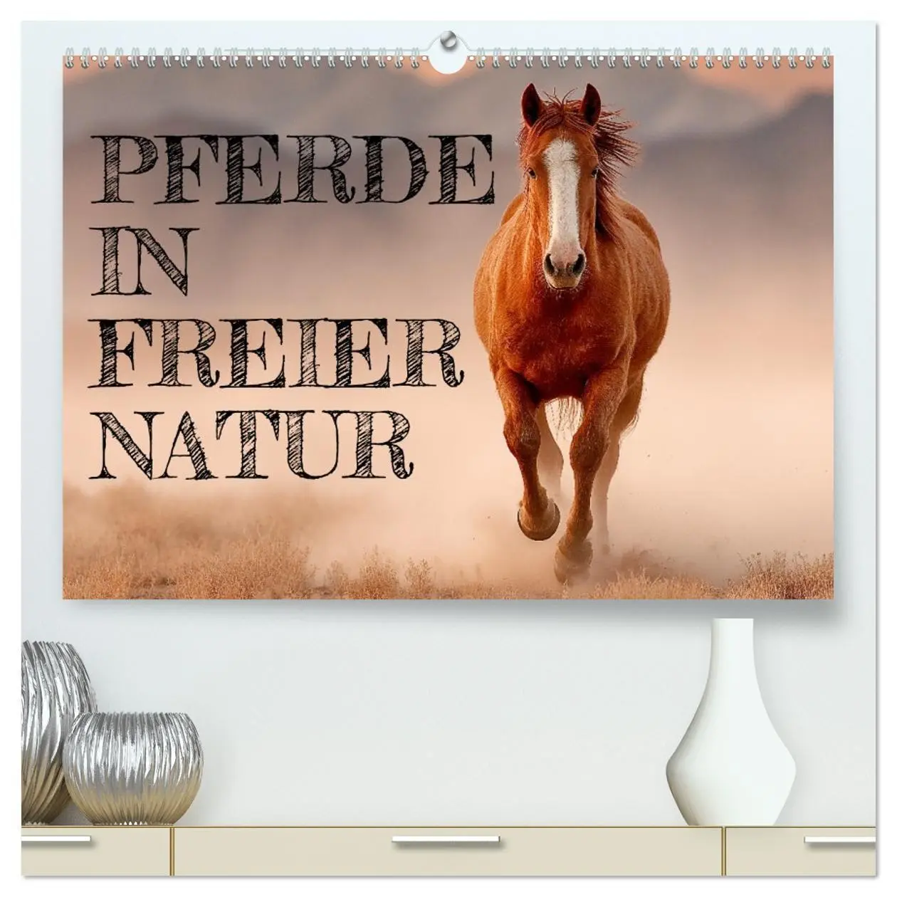 Cover: 9783516671391 | Pferde in freier Natur (hochwertiger Premium Wandkalender 2026 DIN...