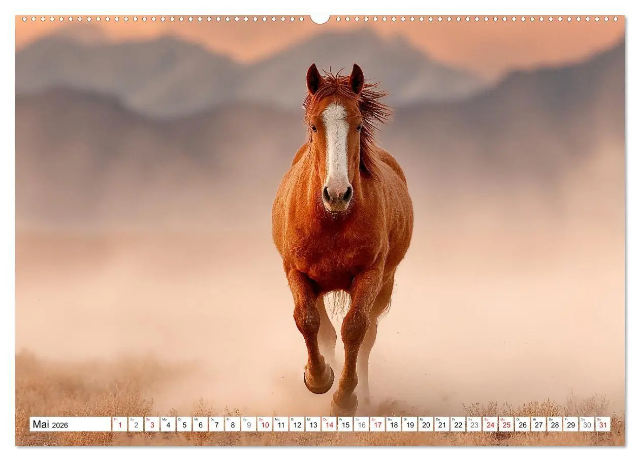 Bild: 9783516671391 | Pferde in freier Natur (hochwertiger Premium Wandkalender 2026 DIN...