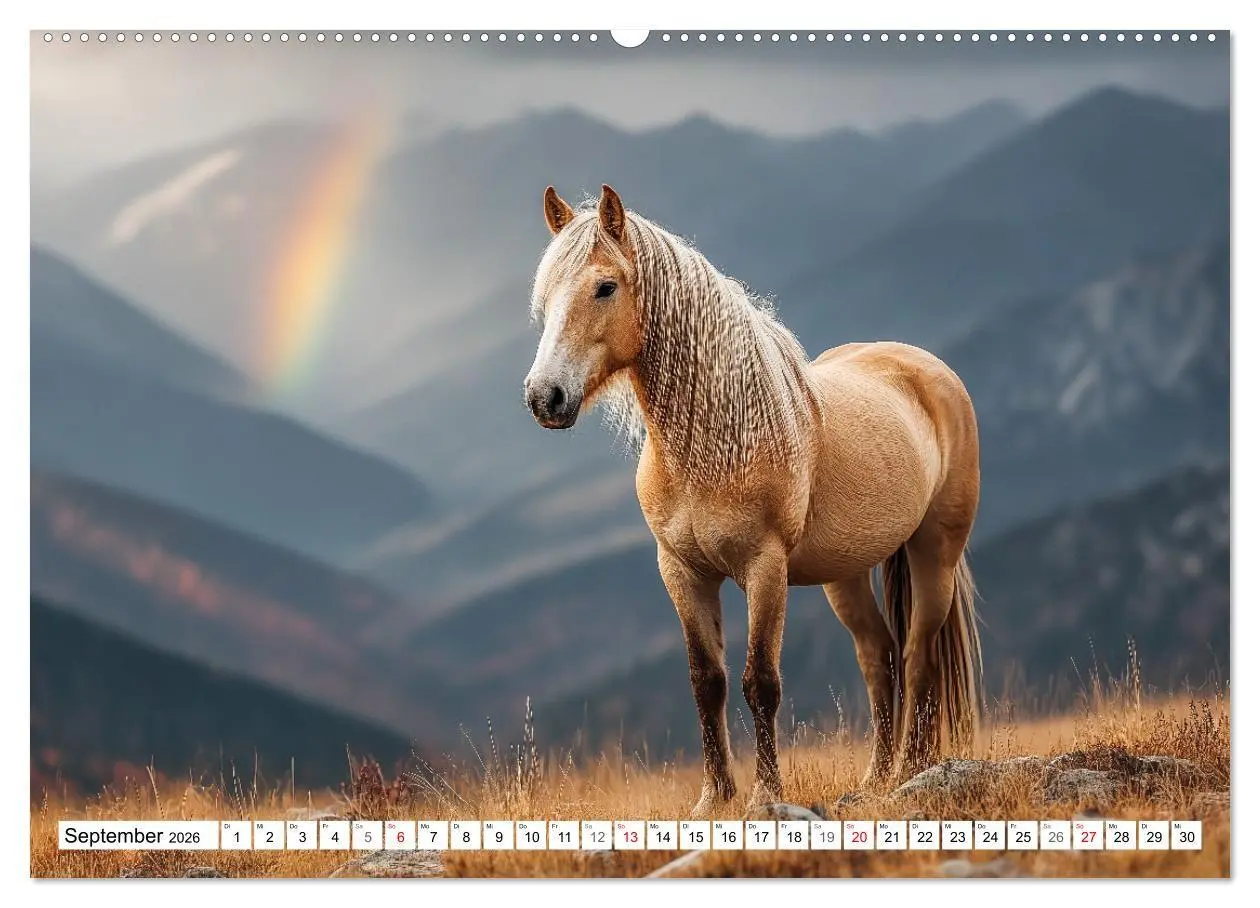 Bild: 9783516671391 | Pferde in freier Natur (hochwertiger Premium Wandkalender 2026 DIN...