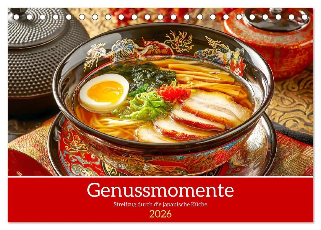 Cover: 9783516741391 | Genussmomente. Streifzug durch die japanische Küche (Tischkalender...
