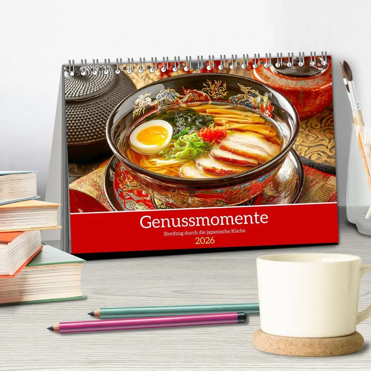 Bild: 9783516741391 | Genussmomente. Streifzug durch die japanische Küche (Tischkalender...