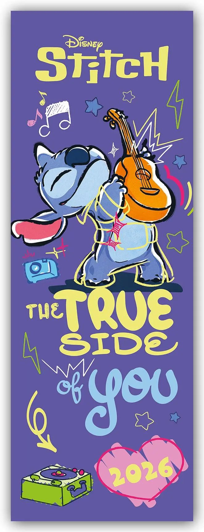 Cover: 9783803531391 | Disney Stitch 2026 - Slimline-Kalender | Danilo | Kalender | 14 S.