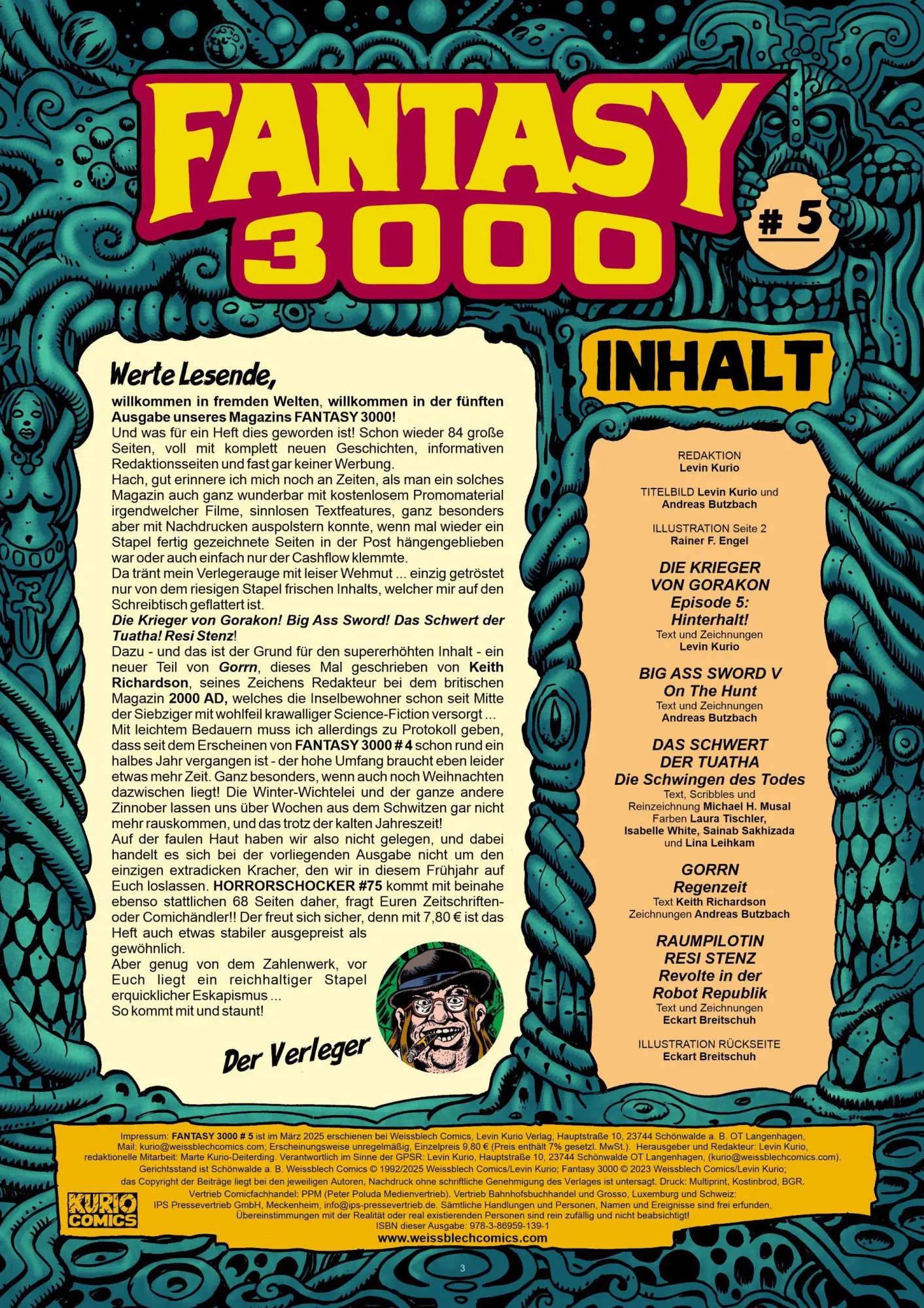 Bild: 9783869591391 | Fantasy 3000 Band 5 | OSSANA - Flugechsen für den Dunkelfürsten | 2025