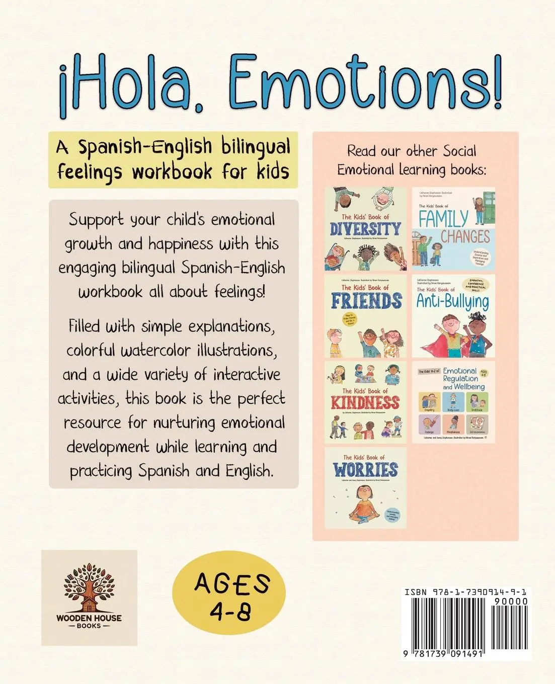 Rückseite: 9781739091491 | ¡Hola, Emotions! | Catherine Stephenson | Taschenbuch | Spanisch