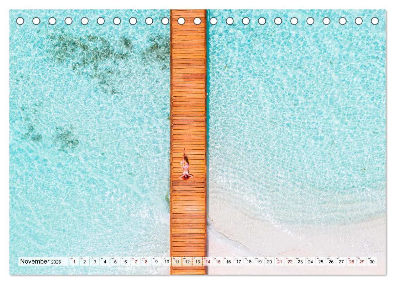 Bild: 9783457571491 | Malediven - Reise in ein Naturparadies (Tischkalender 2026 DIN A5...