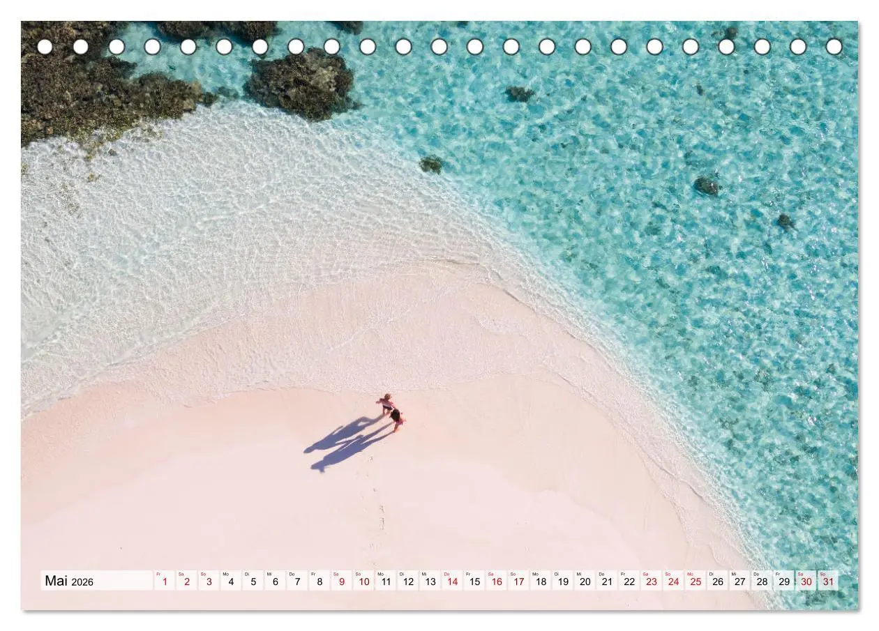 Bild: 9783457571491 | Malediven - Reise in ein Naturparadies (Tischkalender 2026 DIN A5...