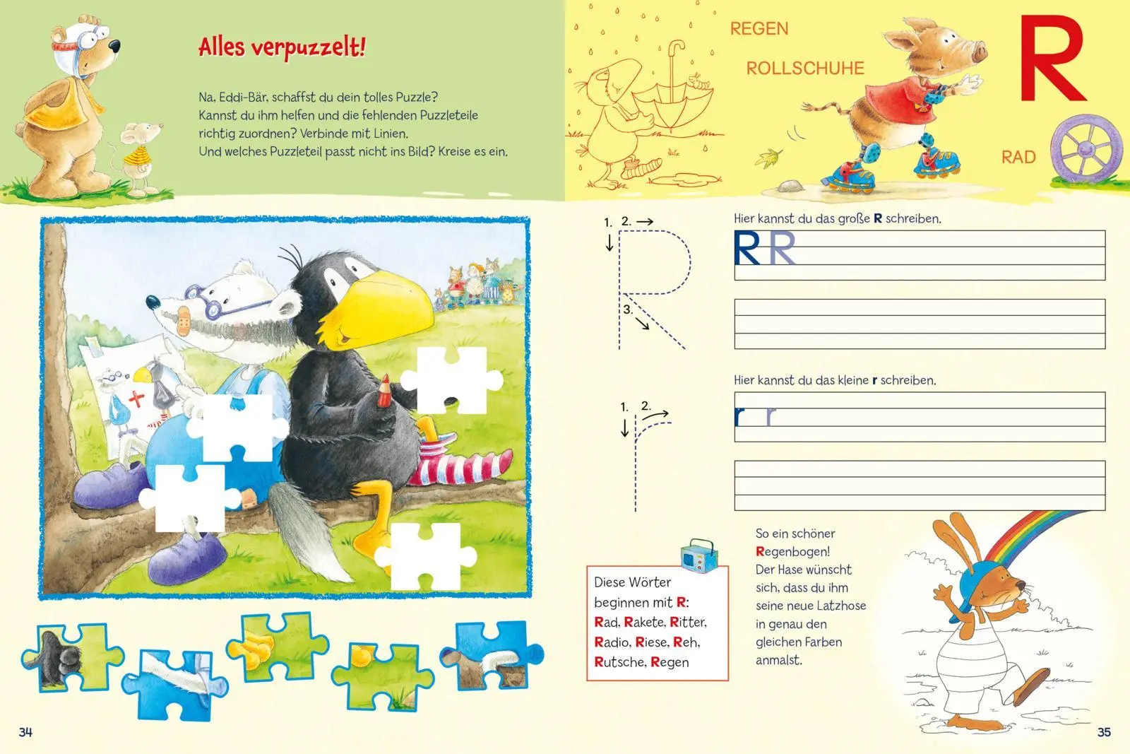 Bild: 9783480241491 | Der kleine Rabe Socke: Fit für die Schule! | Annet Rudolph | Buch