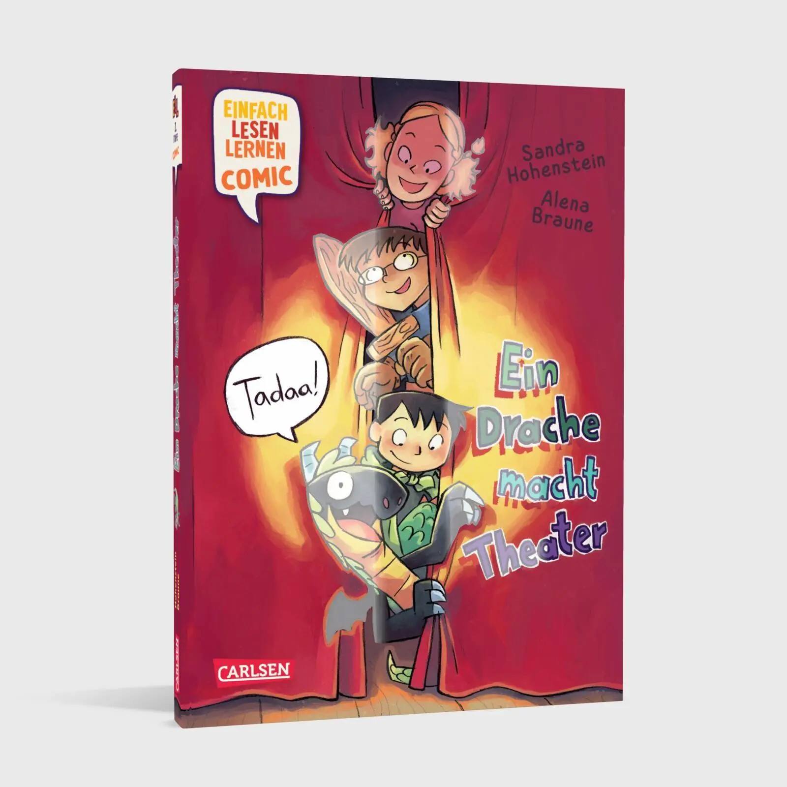 Bild: 9783551691491 | Erstleser Kindercomic: Ein Drache macht Theater | Sandra Hohenstein