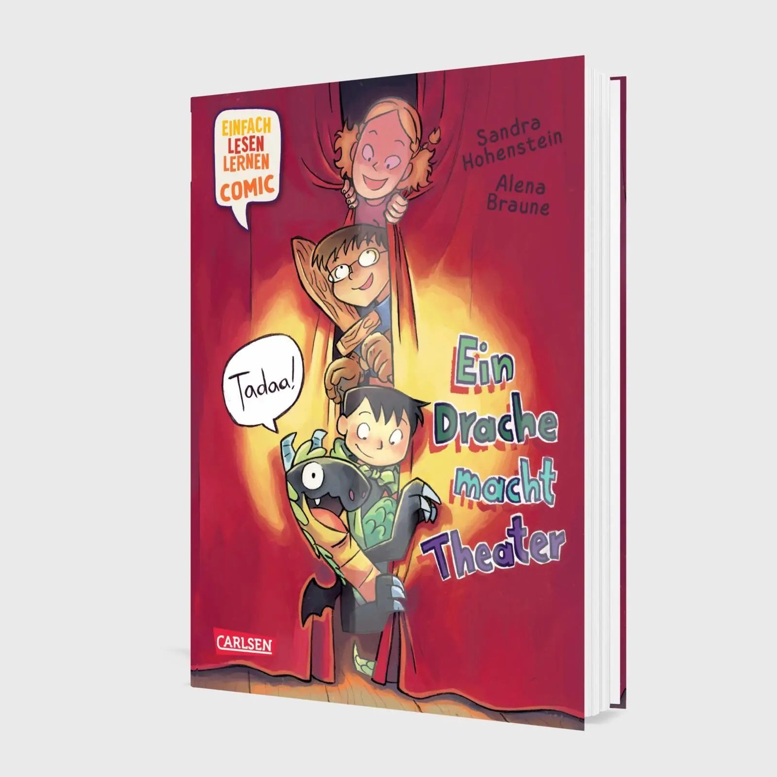 Bild: 9783551691491 | Erstleser Kindercomic: Ein Drache macht Theater | Sandra Hohenstein