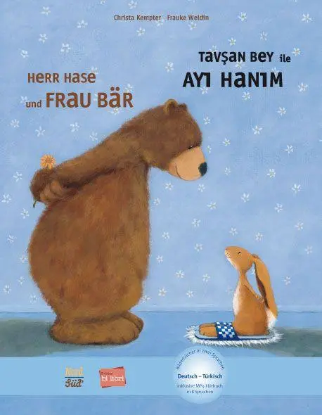 Cover: 9783695001491 | Herr Hase und Frau Bär (Deutsch-Türkisch) | Christa Kempter | Buch